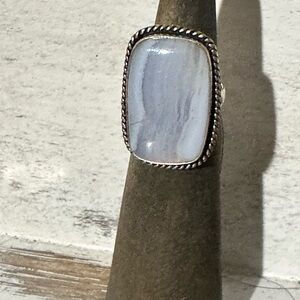 Blue Lace Ring Size 7